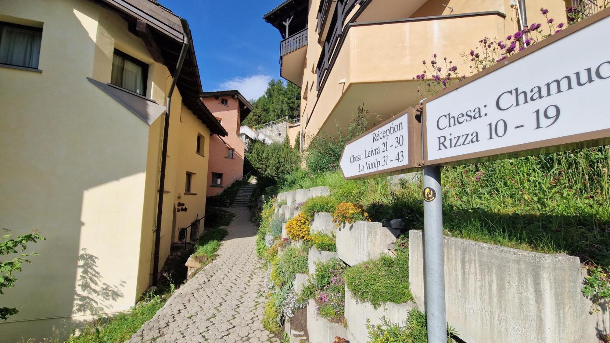 Chesa Bellaval, Haus Leivra 2-Zimmerwohnung Silvaplana Exterior foto